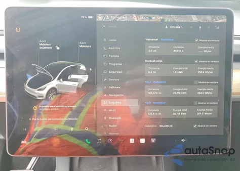 2022 Tesla Model Y z USA, uszkodzony, nr VIN 7SAYGDEE2NF363776